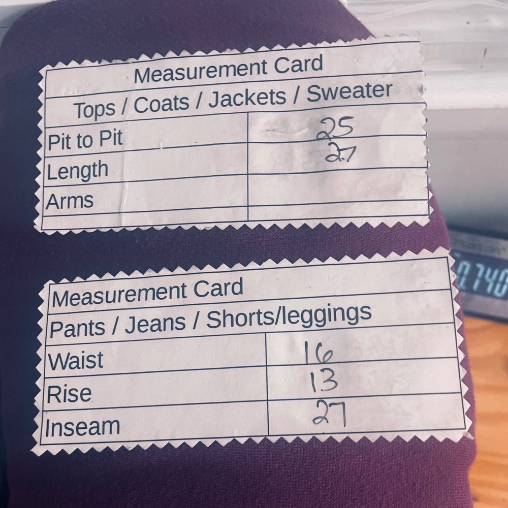 Vintage Embroidered Jog Set Size 1X Straight Leg Wine Cottagecore Fall Cozy Warm - Picture 11 of 15